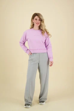 Sweater Flatlock Rood