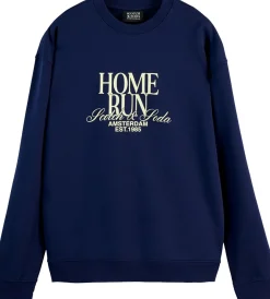 Sweater Front Artwork Blauw