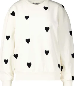 Sweater hearts terry Bruin