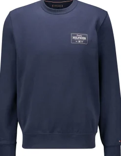 Sweater Monotype Label Blauw