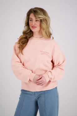 Sweater Rubi Logo Roze