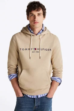 Sweater Tommy Logo Beige