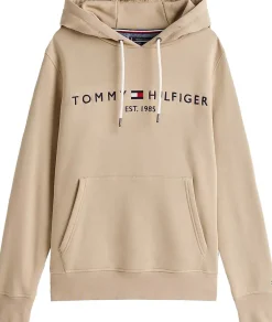 Sweater Tommy Logo Beige