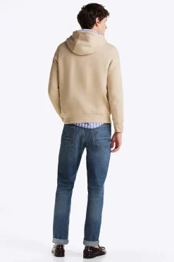 Sweater Tommy Logo Beige