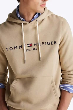 Sweater Tommy Logo Beige