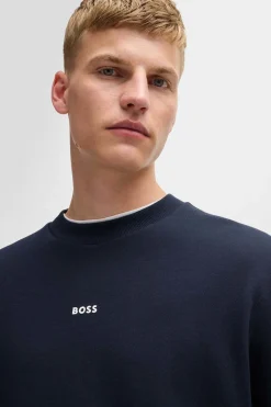 Sweater WeSmallcrew Blauw