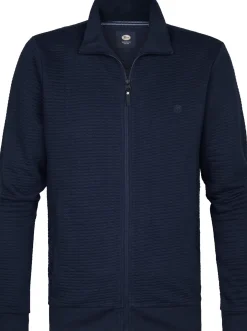 Sweater Zip Blauw