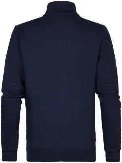 Sweater Zip Blauw