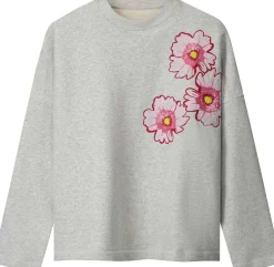 Sweaters Floral Grijs