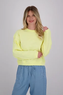 Sweatshirt Geel