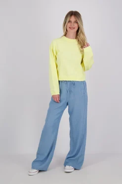 Sweatshirt Geel