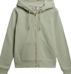 Sweatvest Essential Logo Groen
