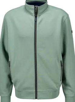 Sweatvest Fine Groen