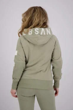 Sweatvest Hoodie Kelda  Bruin