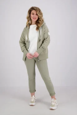 Sweatvest Hoodie Kelda  Bruin
