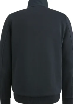 Sweatvest Mixed Padded Blauw