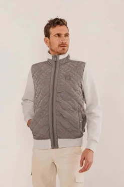 Sweatvest Plain Wit