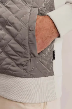 Sweatvest Plain Wit