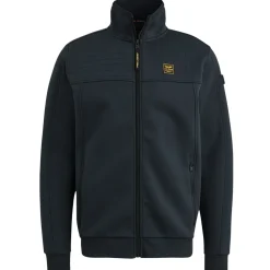 Sweatvest Spacer Interlook Blauw