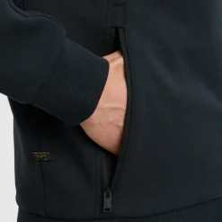 Sweatvest Spacer Interlook Blauw