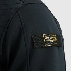 Sweatvest Spacer Interlook Blauw