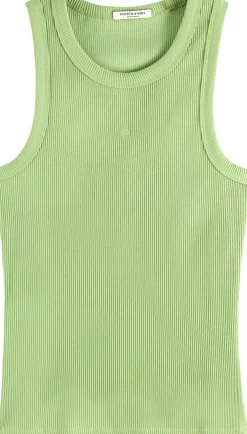 Tanktop Rib Groen