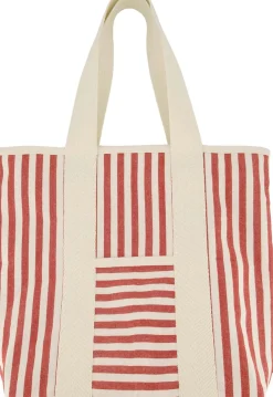 Tas Streep Wit/Rood