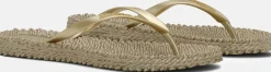 Teenslipper Cheerful Goud