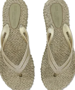 Teenslipper Cheerful Goud