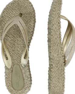 Teenslipper Cheerful Goud
