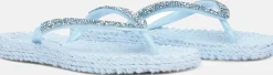 Teenslipper Glitter Blauw