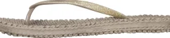 Teenslipper Glitter Donker Grijs