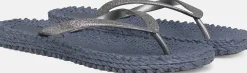 Teenslipper Glitter Grijs