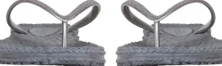 Teenslipper Glitter Grijs