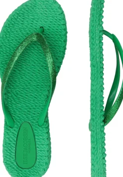 Teenslipper Glitter Groen