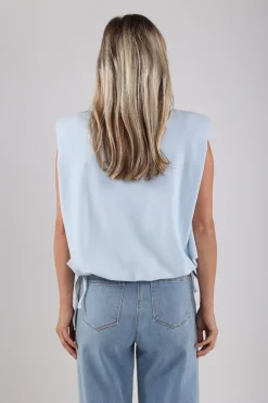 Top Babette  Blauw
