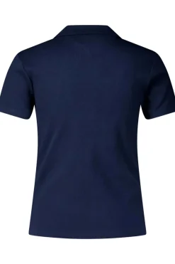 Top Gold Button Blauw