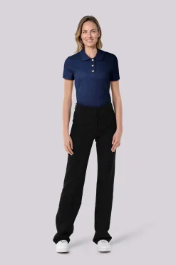 Top Gold Button Blauw