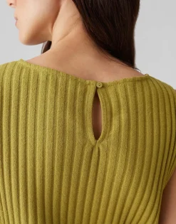 Top Ipoma Slit Groen
