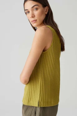 Top Ipoma Slit Groen