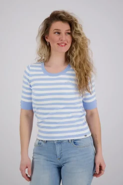 Top Katie Blauw