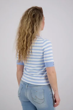 Top Katie Blauw