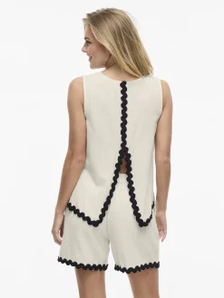 Top Manda Wavy Beige