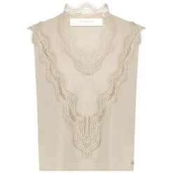 Top Maya Embroidery Bruin