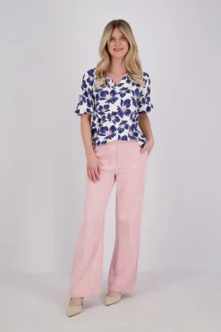 Top Merel Blauw