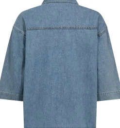 Top Merla Blauw