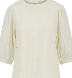 Top met Broderie Wit