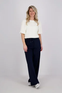 Top met Broderie Wit