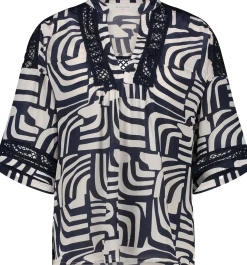 Top Nina Blauw