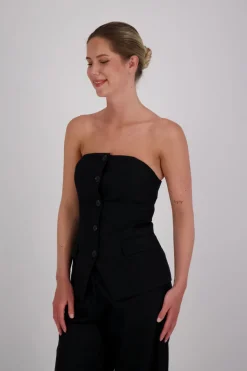 Top Pockey Zwart